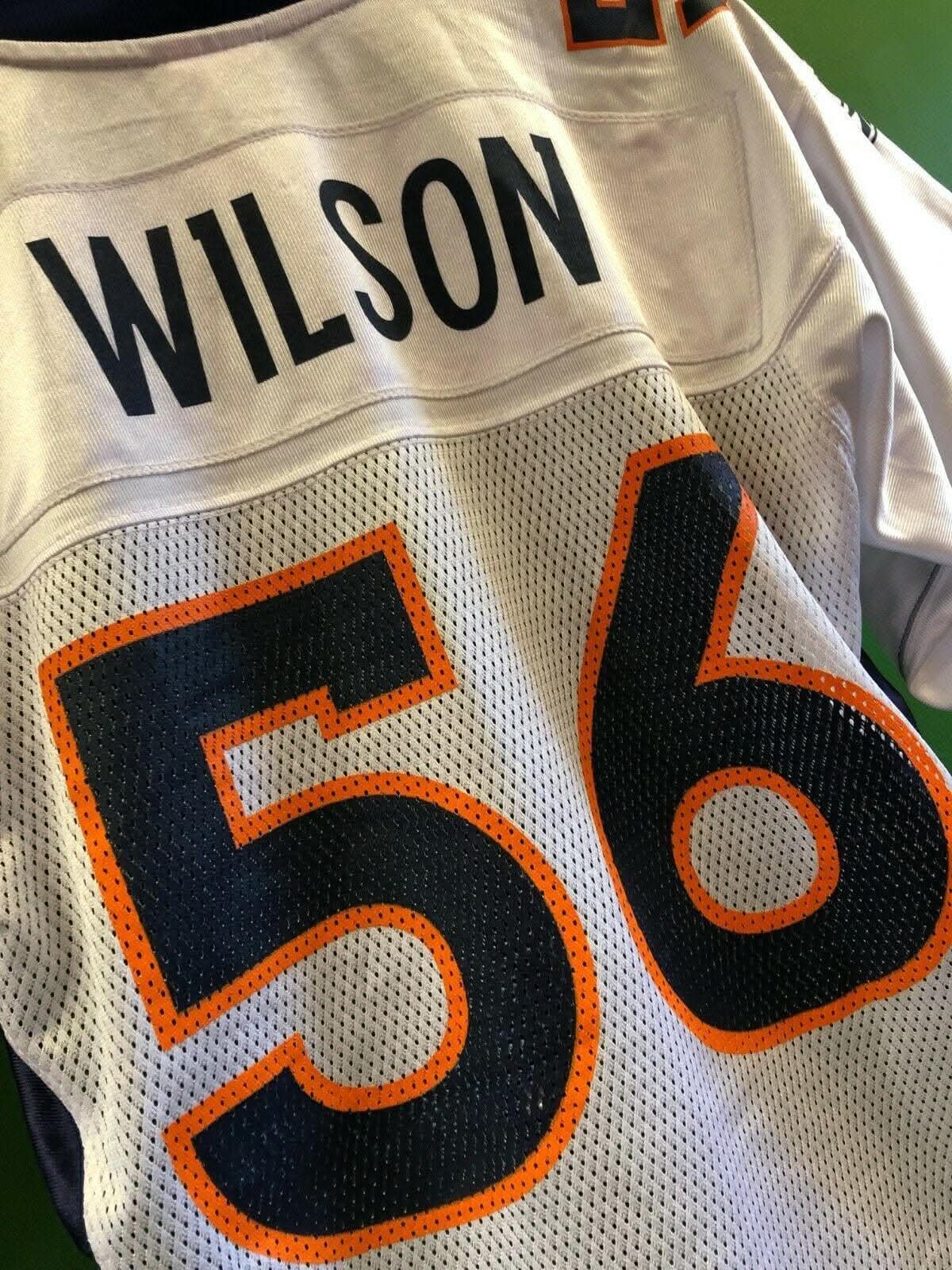 NFL Denver Broncos Al Wilson #56 Reebok White Jersey Men's Small