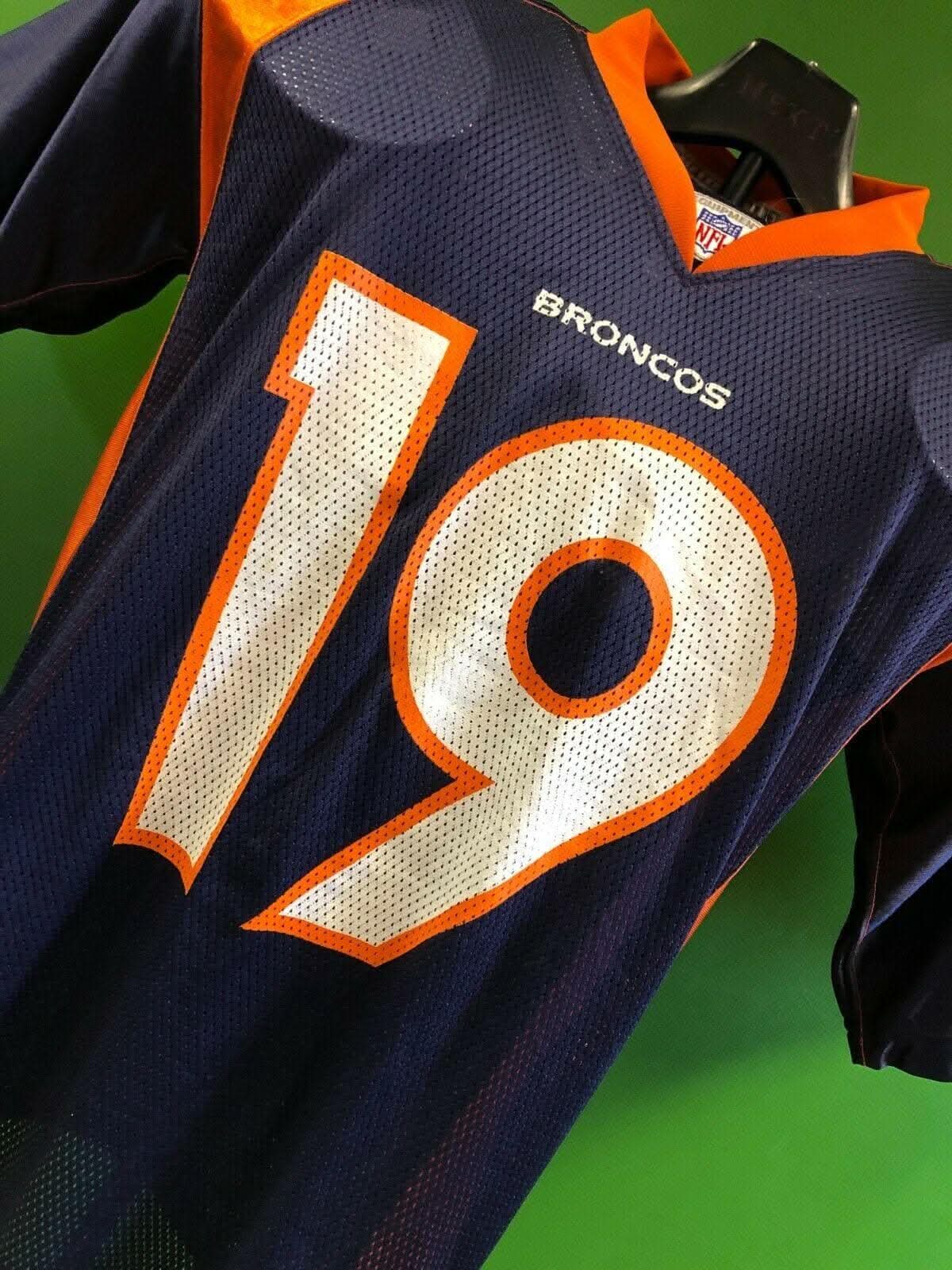 NFL Denver Broncos Eddie Royal #19 Reebok Jersey Men's Large
