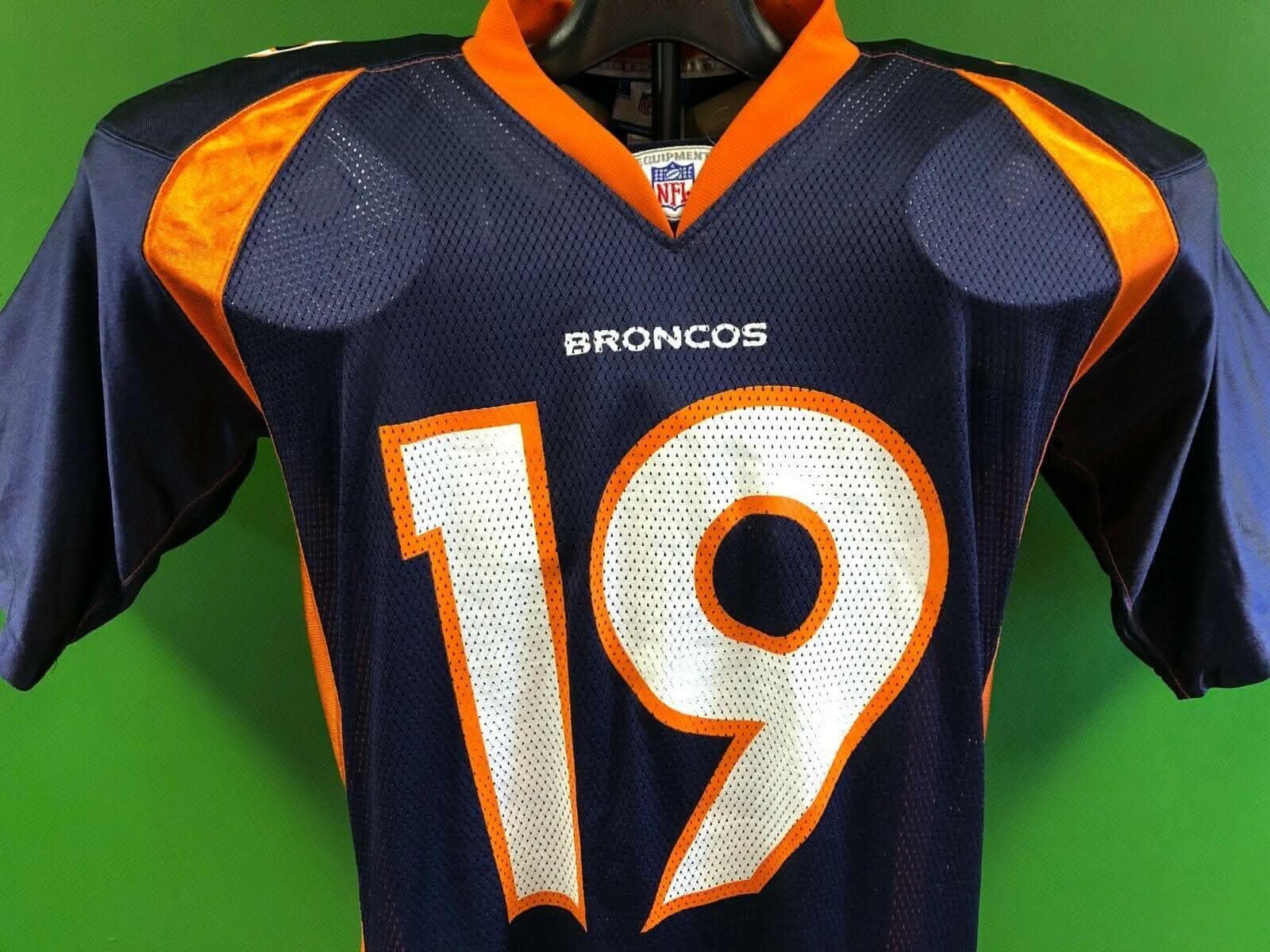 NFL Denver Broncos Eddie Royal #19 Reebok Jersey Men's Large
