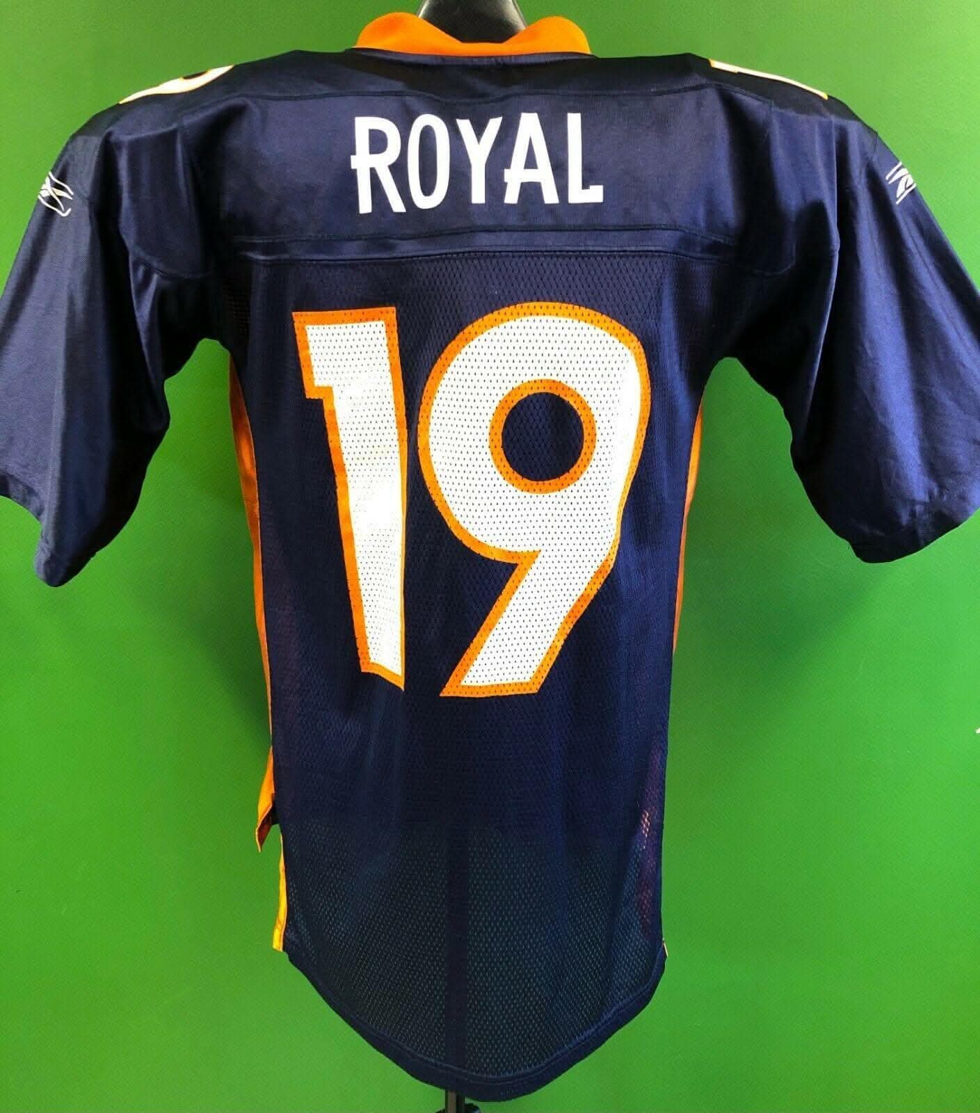 NFL Denver Broncos Eddie Royal #19 Reebok Jersey Men's Large