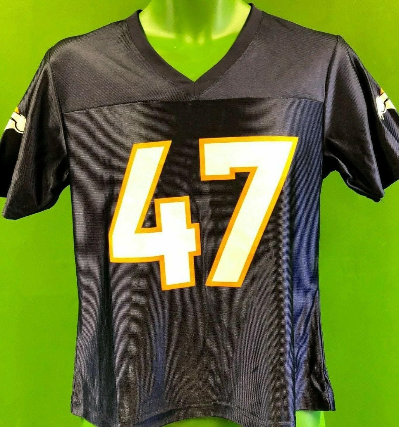NFL Denver Broncos John Lynch #47 Jersey Women's Medium