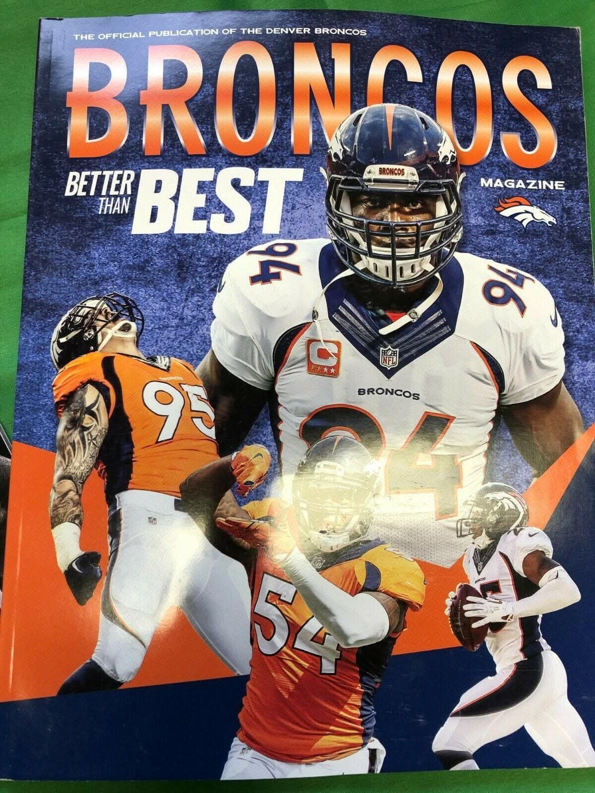 NFL Denver Broncos Magazine 2016 Yearbook and 2016 Year in Review x2