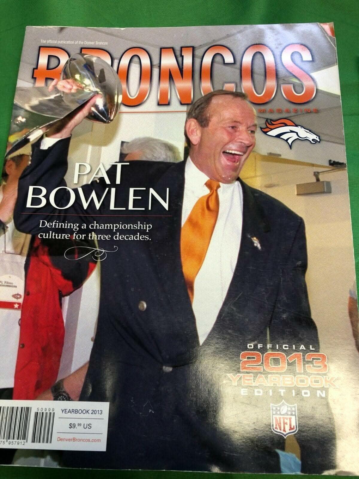 NFL Denver Broncos Magazine 2012 & 2013 Yearbook Edition Lot of 2