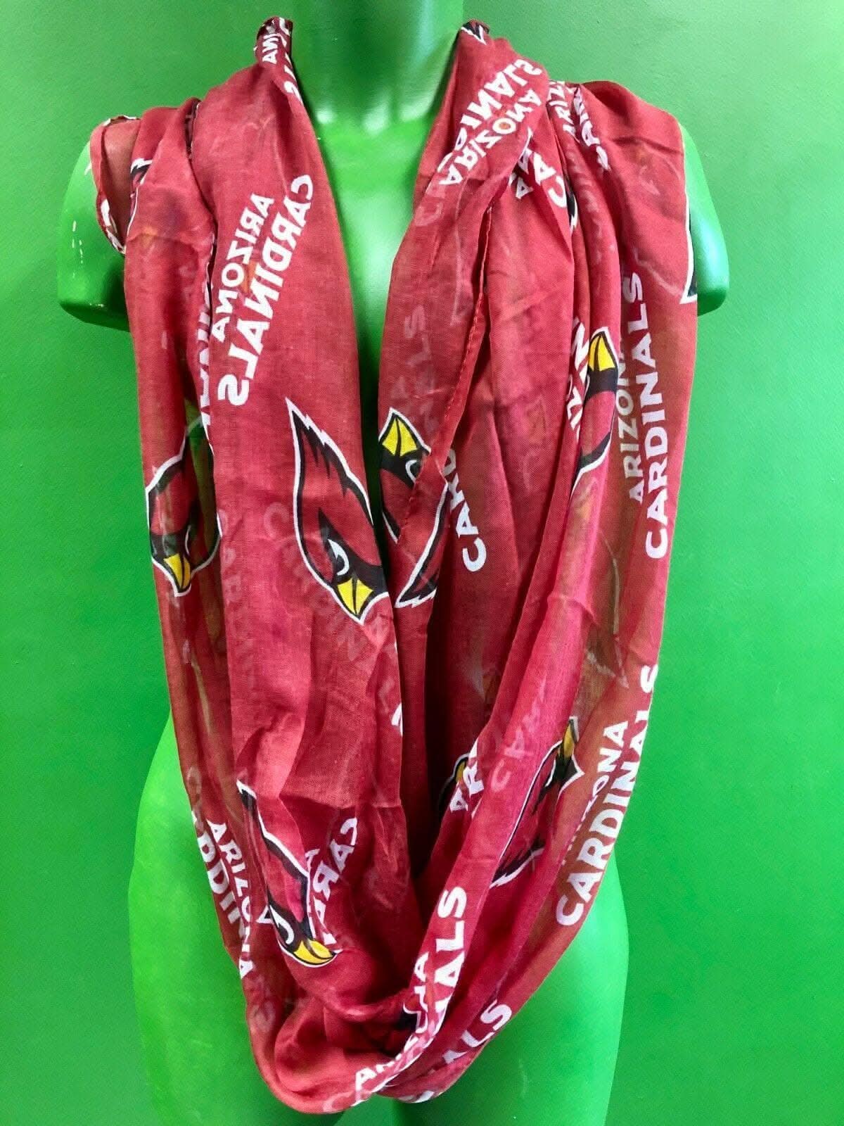 NFL Arizona Cardinals Infinity Scarf Great Gift NWT