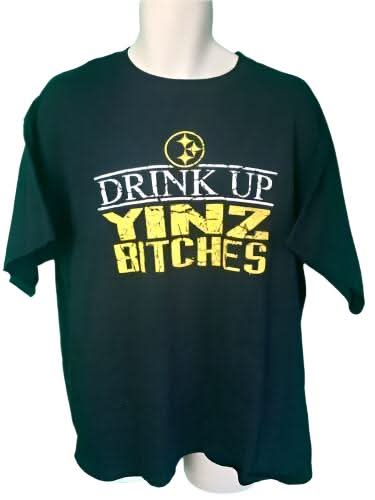 NFL Pittsburgh Steelers Yinz B1tche$ T-Shirt Men's X-Large