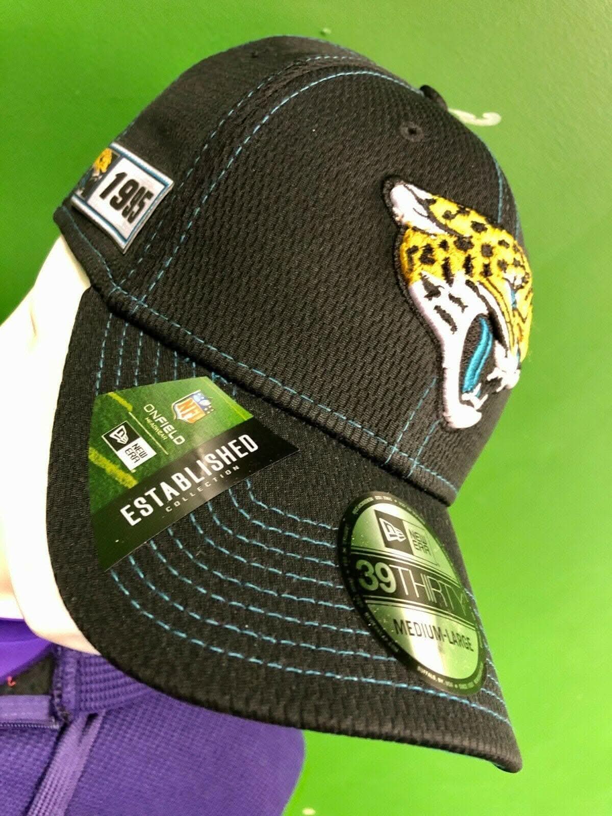 NFL Jacksonville Jaguars New Era 39THIRTY Sideline Hat Cap NWT Med-Large