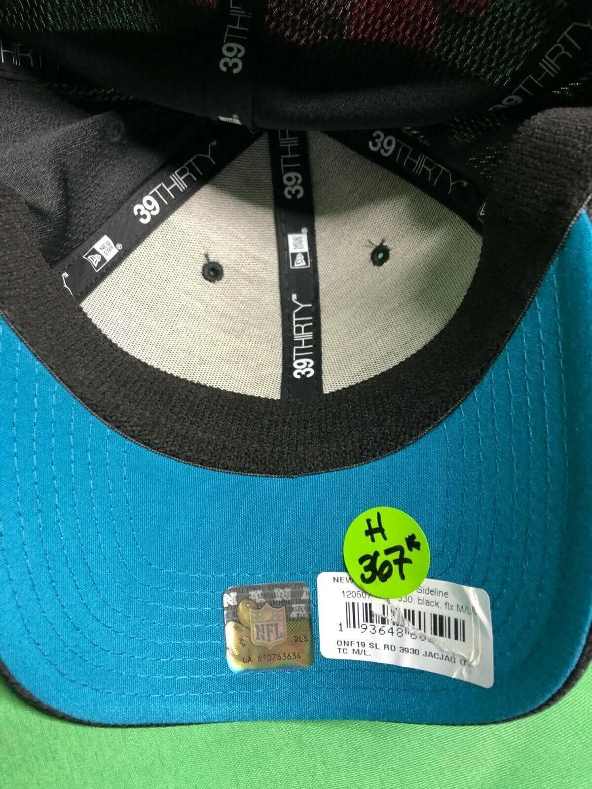 NFL Jacksonville Jaguars New Era 39THIRTY Sideline Hat Cap NWT Med-Large
