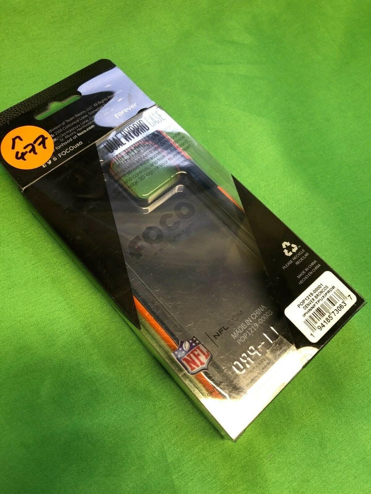 NFL Denver Broncos iPhone 11 Pro Dual Hybrid Case