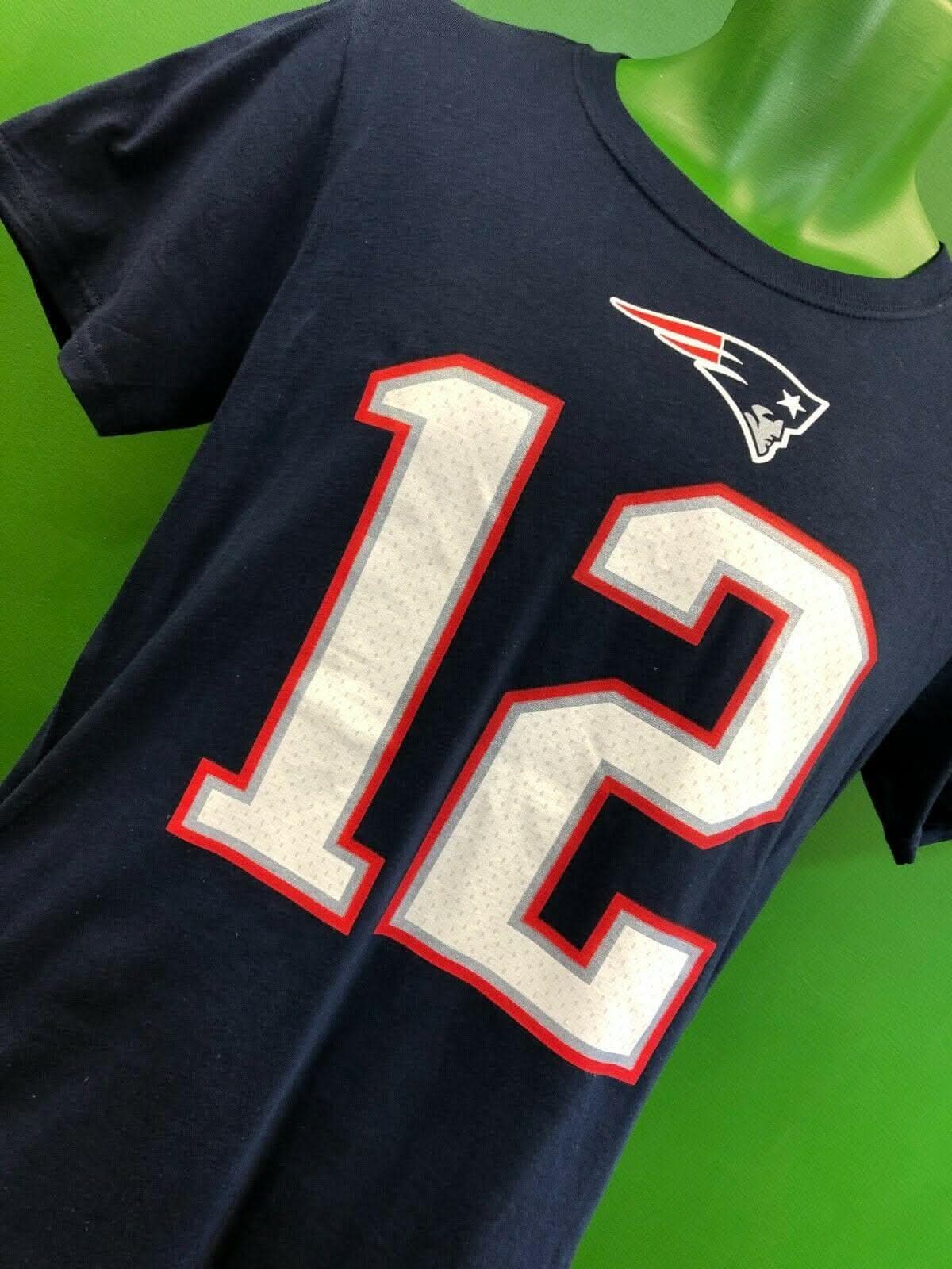 NFL New England Patriots Tom Brady #12 Fanatics T-Shirt Men's Small NWT
