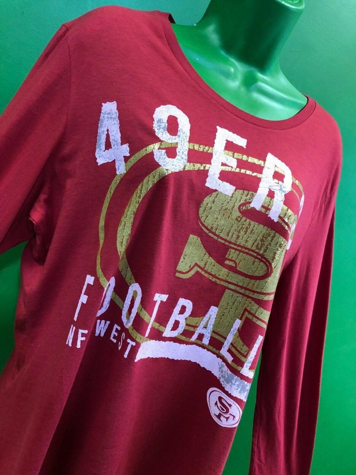 NFL San Francisco 49ers Long Sleeve Majestic T-Shirt Women's X-Large