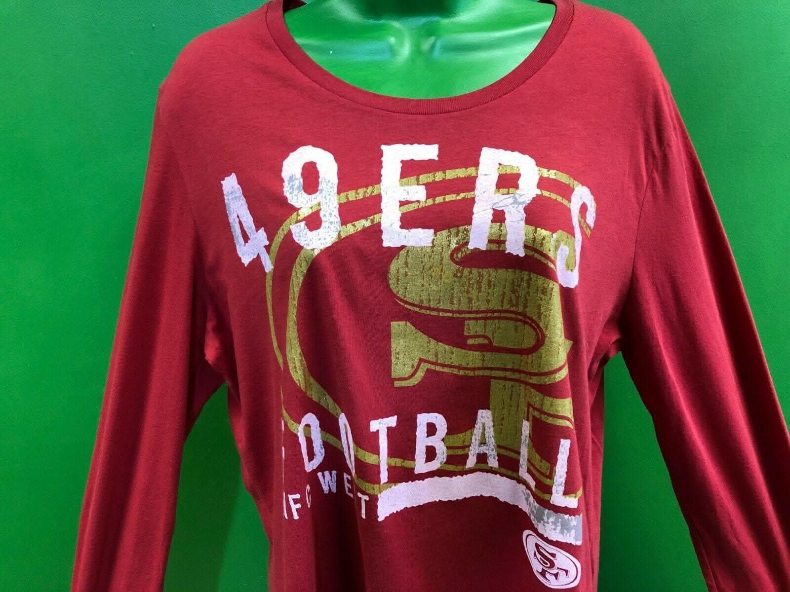 NFL San Francisco 49ers Long Sleeve Majestic T-Shirt Women's X-Large
