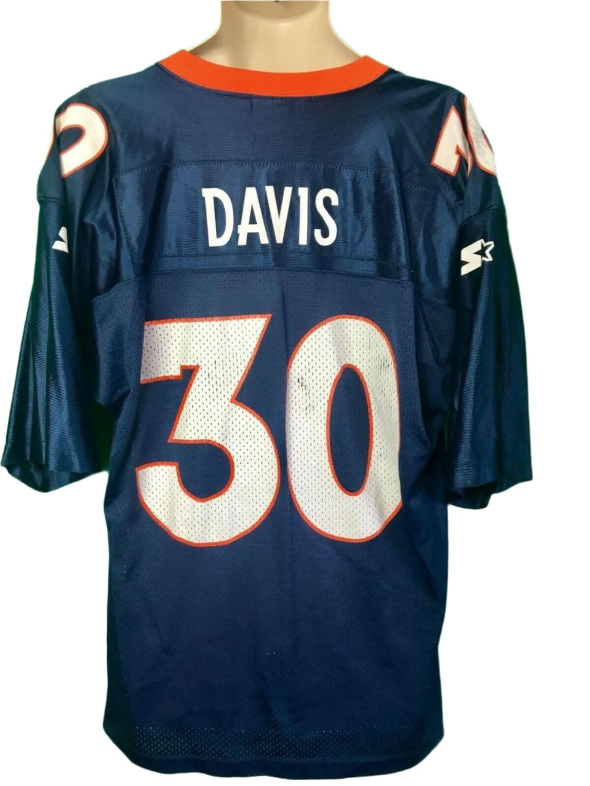 NFL Denver Broncos Terrell Davis #30 Starter Vintage Jersey Men's X-Large