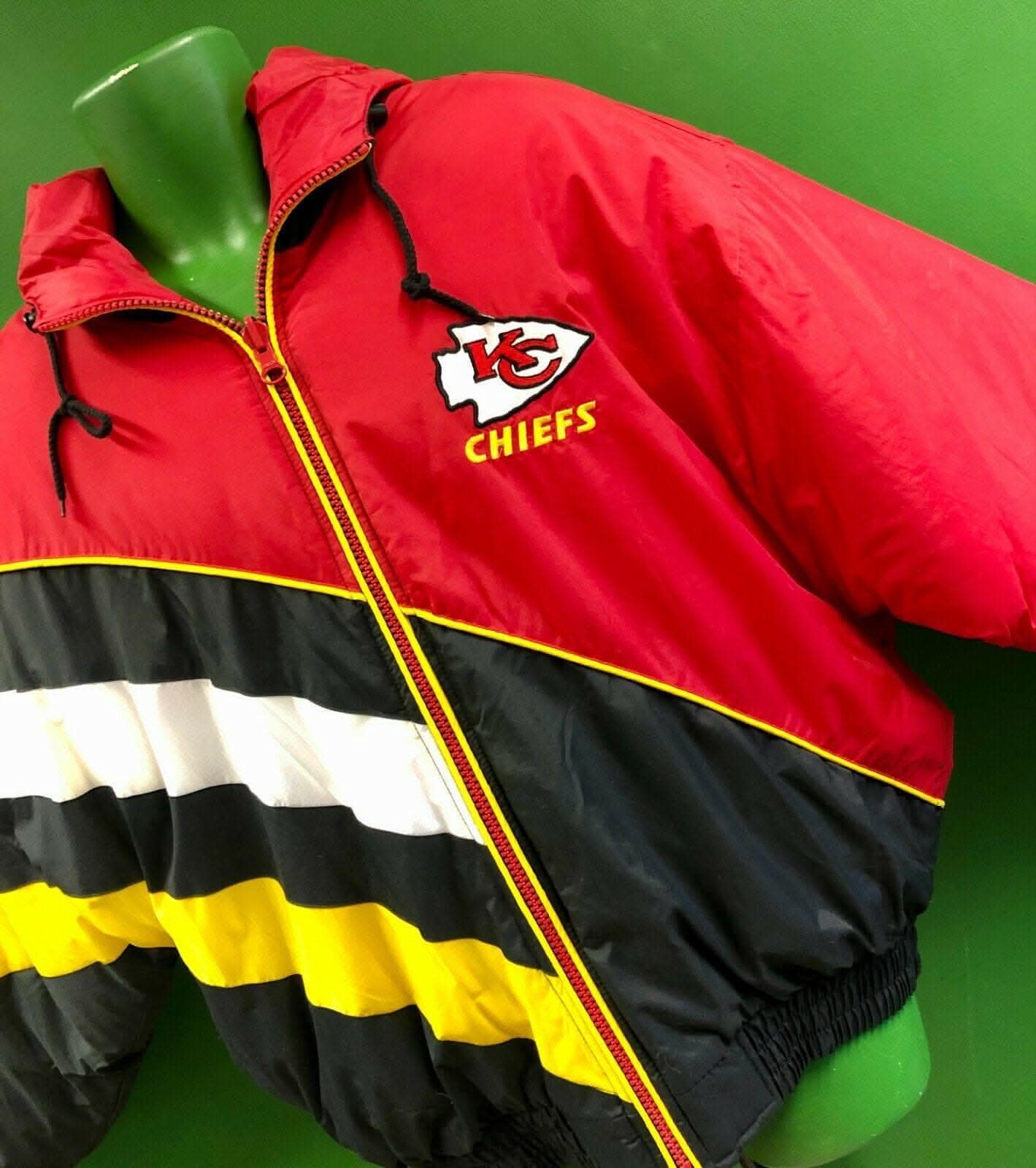 NFL Kansas City Chiefs GameDay Reversible Vintage Jacket NWT Men's Large