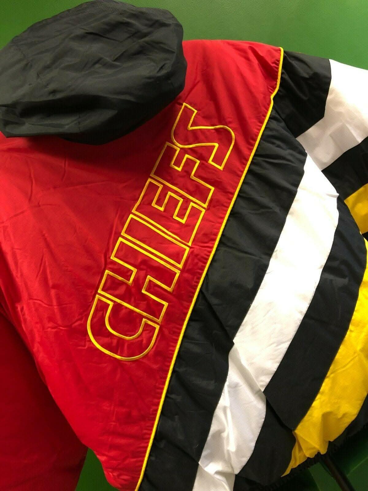 NFL Kansas City Chiefs GameDay Reversible Vintage Jacket NWT Men's Large
