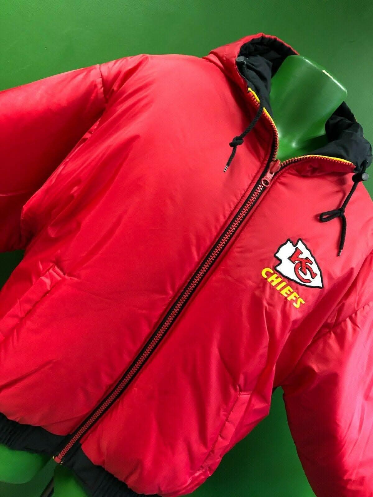 NFL Kansas City Chiefs GameDay Reversible Vintage Jacket NWT Men's Large