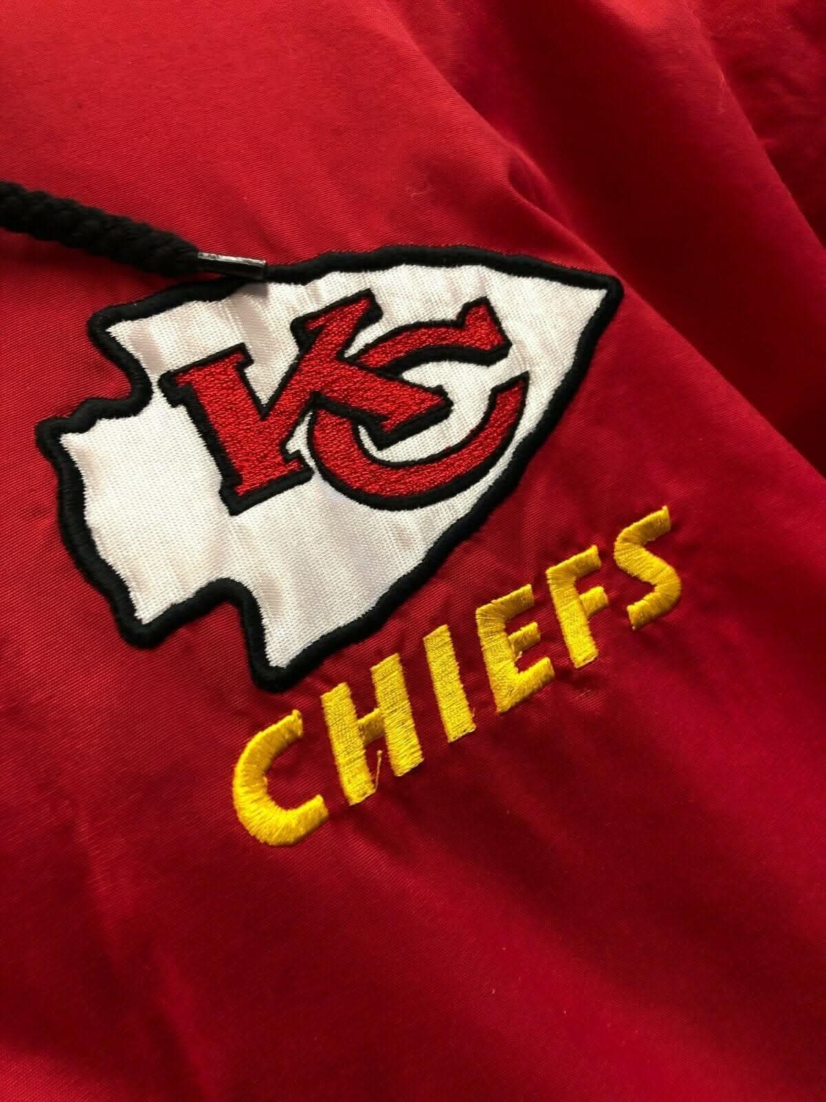NFL Kansas City Chiefs GameDay Reversible Vintage Jacket NWT Men's Large