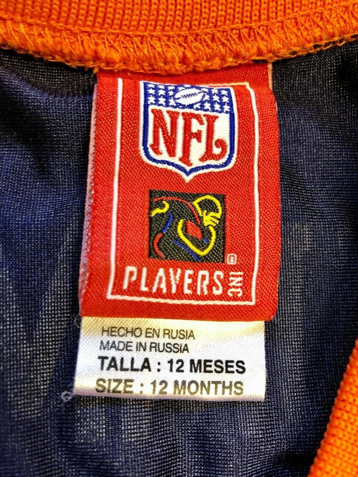 NFL Denver Broncos Jake Plummer #16 Bodysuit/Vest 12 months