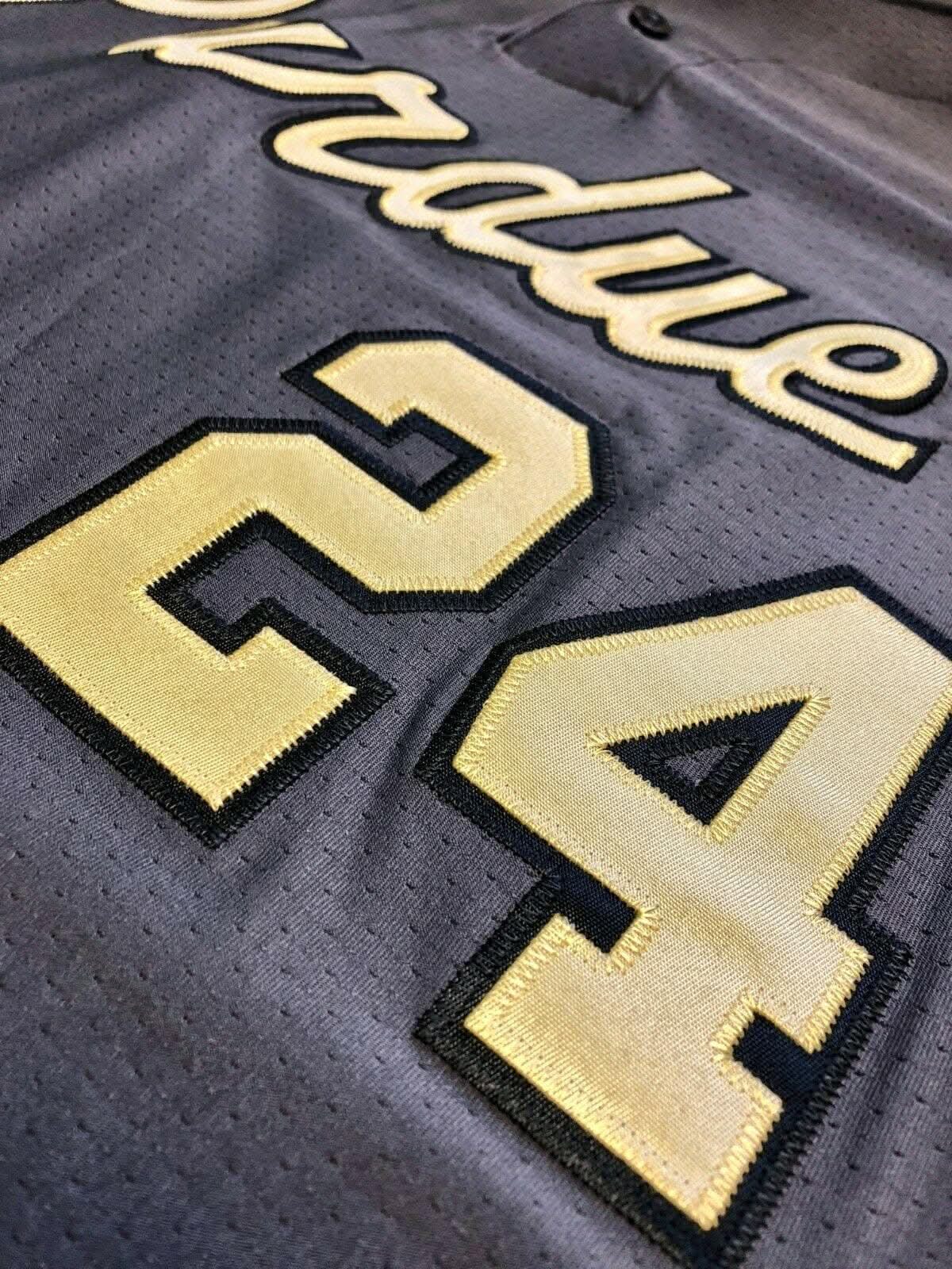 NCAA Purdue Boilermakers Russell Baseball-Style Jersey Men's Large NWT