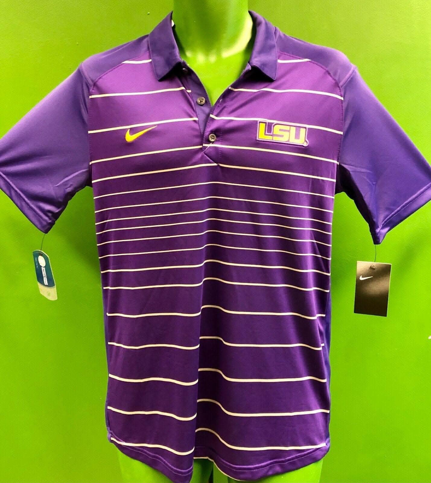 NCAA Louisiana State LSU Tigers Golf Polo Shirt Men's Small NWT