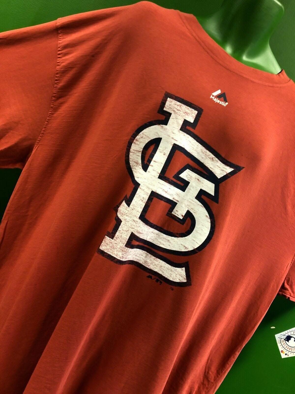 MLB St Louis Cardinals Majestic T-Shirt Men's 4X-Large NWT