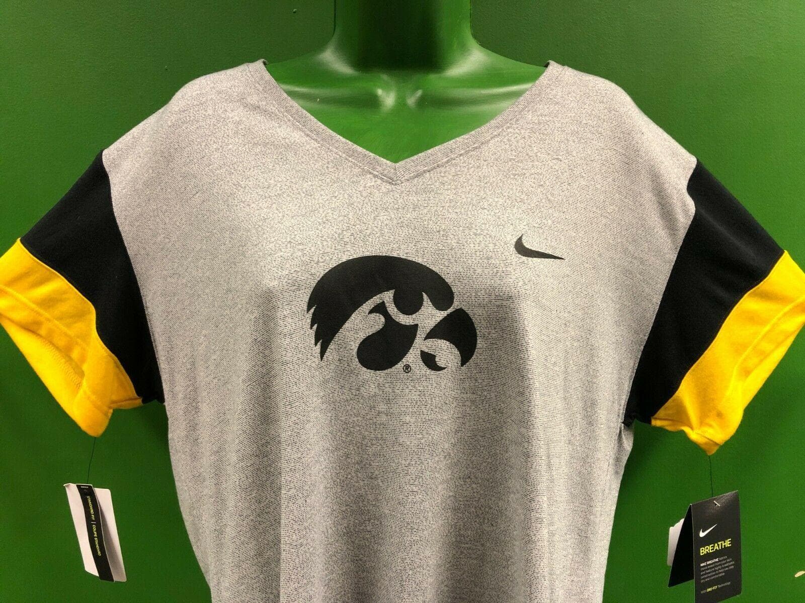 NCAA Iowa Hawkeyes Grey T-Shirt Women's X-Large NWT