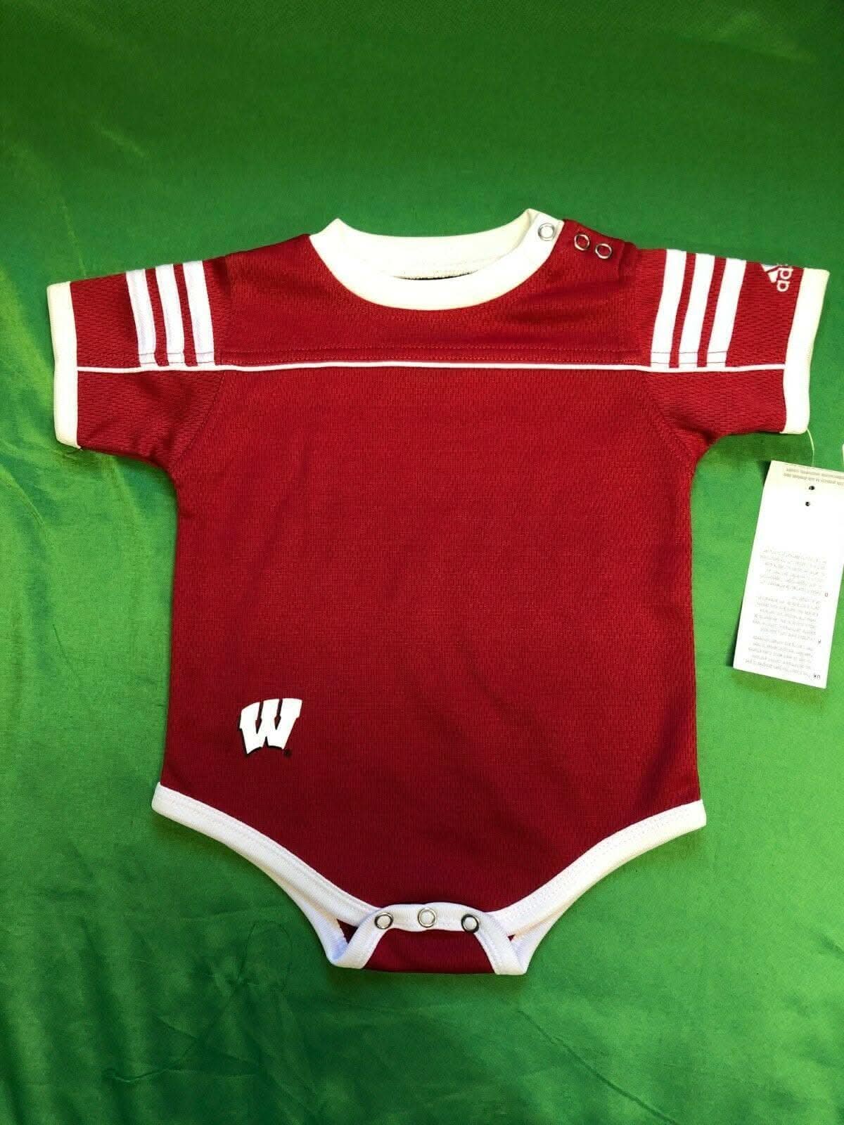 NCAA Wisconsin Badgers Adidas Bodysuit/Vest 6-9 months NWT
