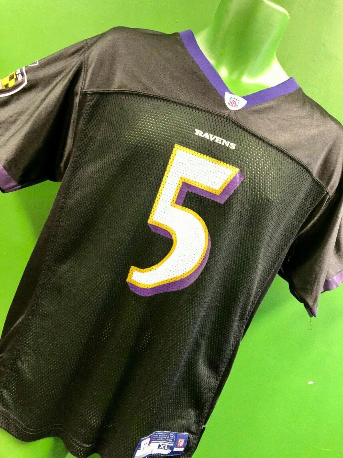 NFL Baltimore Ravens Joe Flacco #5 Reebok Jersey Youth XL 18-20