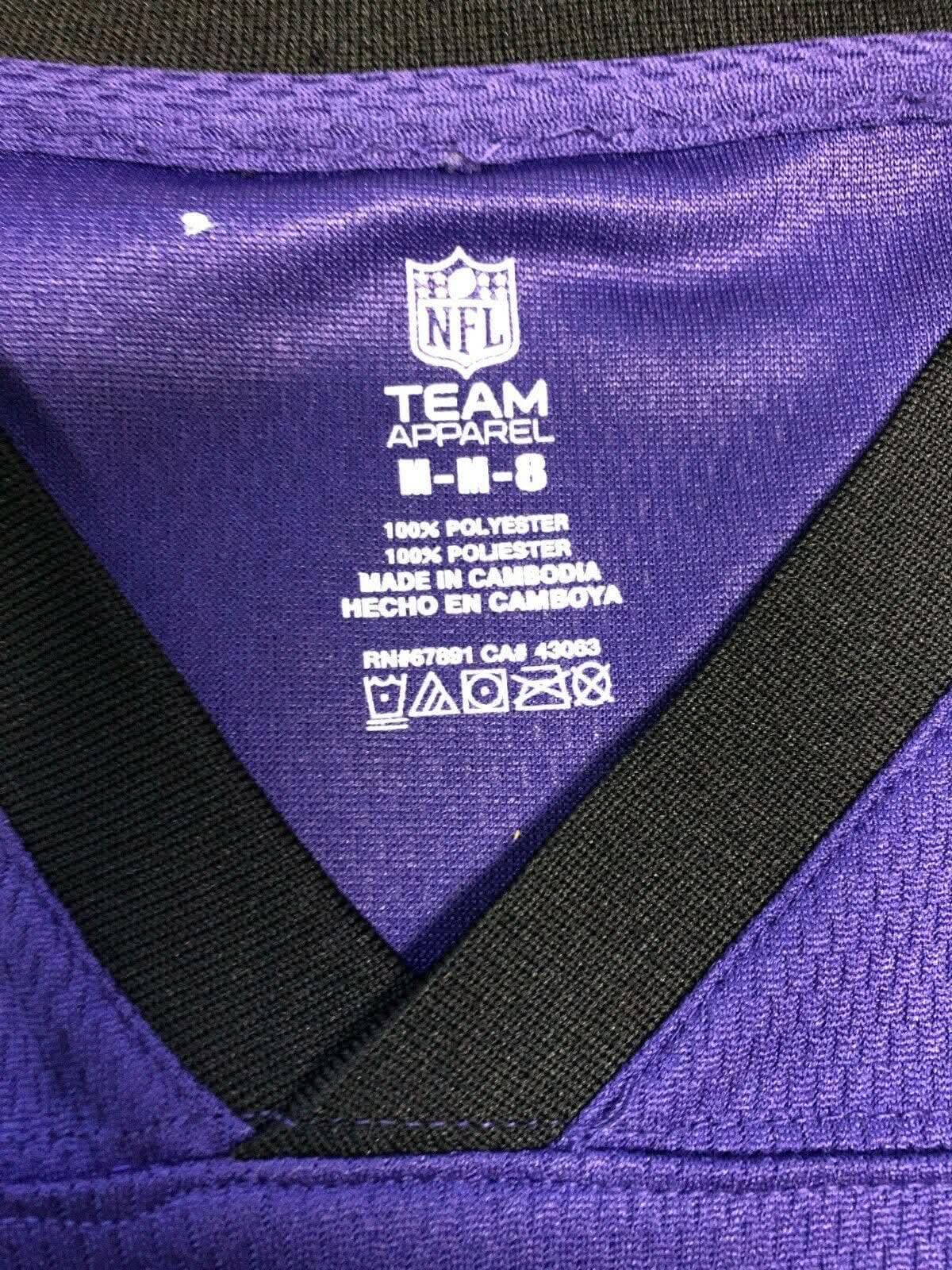 NFL Baltimore Ravens Jersey-Style Top Youth Medium 8