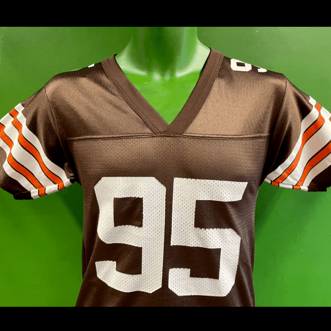 NFL Cleveland Browns Jamir Miller #95 Vintage Puma Jersey Youth Small 8