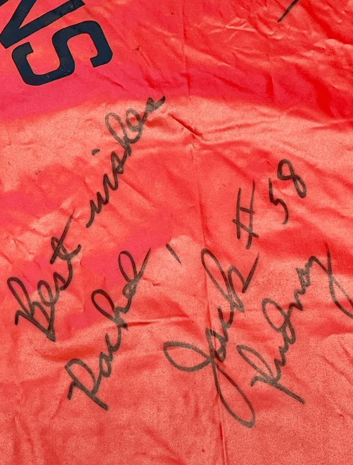 NFL Kansas City Chiefs Vintage Signed Poncho Otis Smith Jack Rudnay
