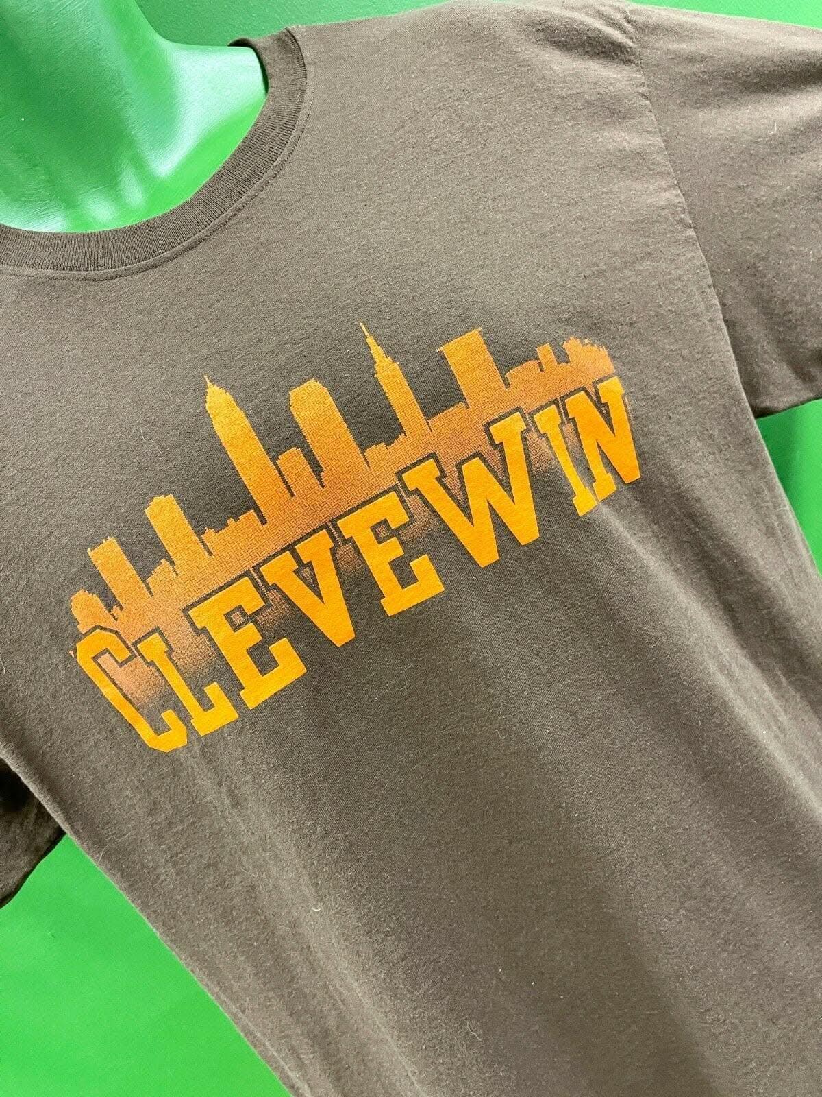 NFL Cleveland Browns "CleveWin" T-Shirt Custom Men's Large