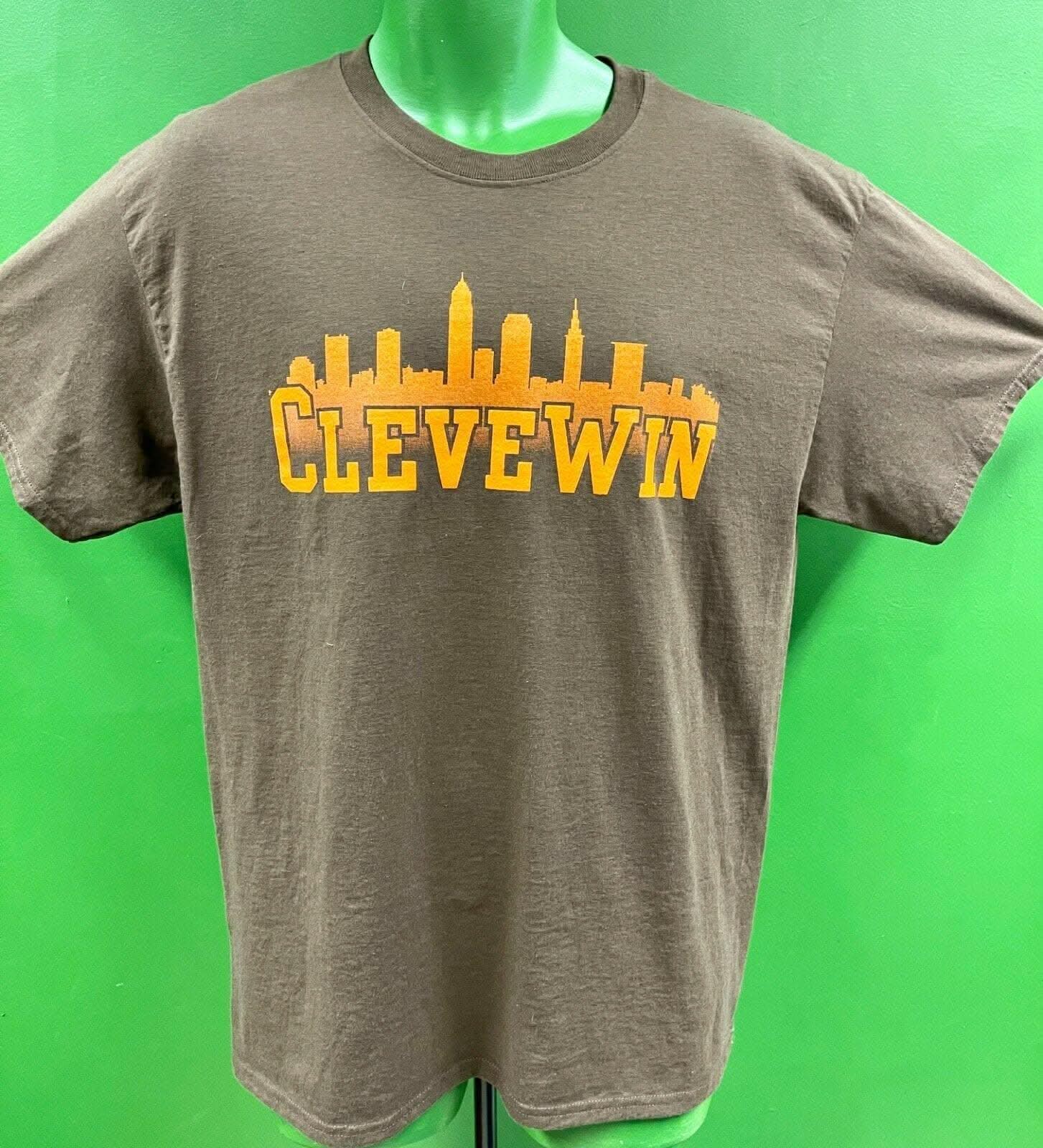 NFL Cleveland Browns "CleveWin" T-Shirt Custom Men's Large