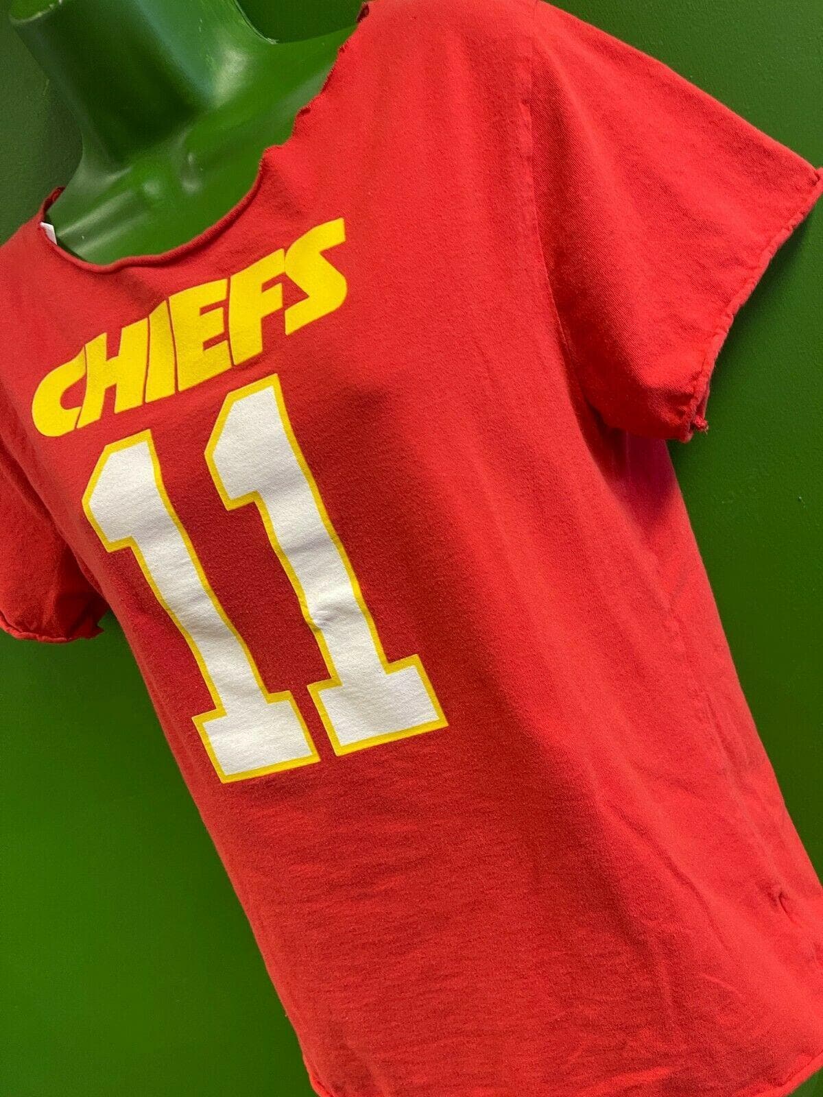 NFL Kansas City Chiefs Smith #11 Rolled Edge T-Shirt Girls' XL 14-16