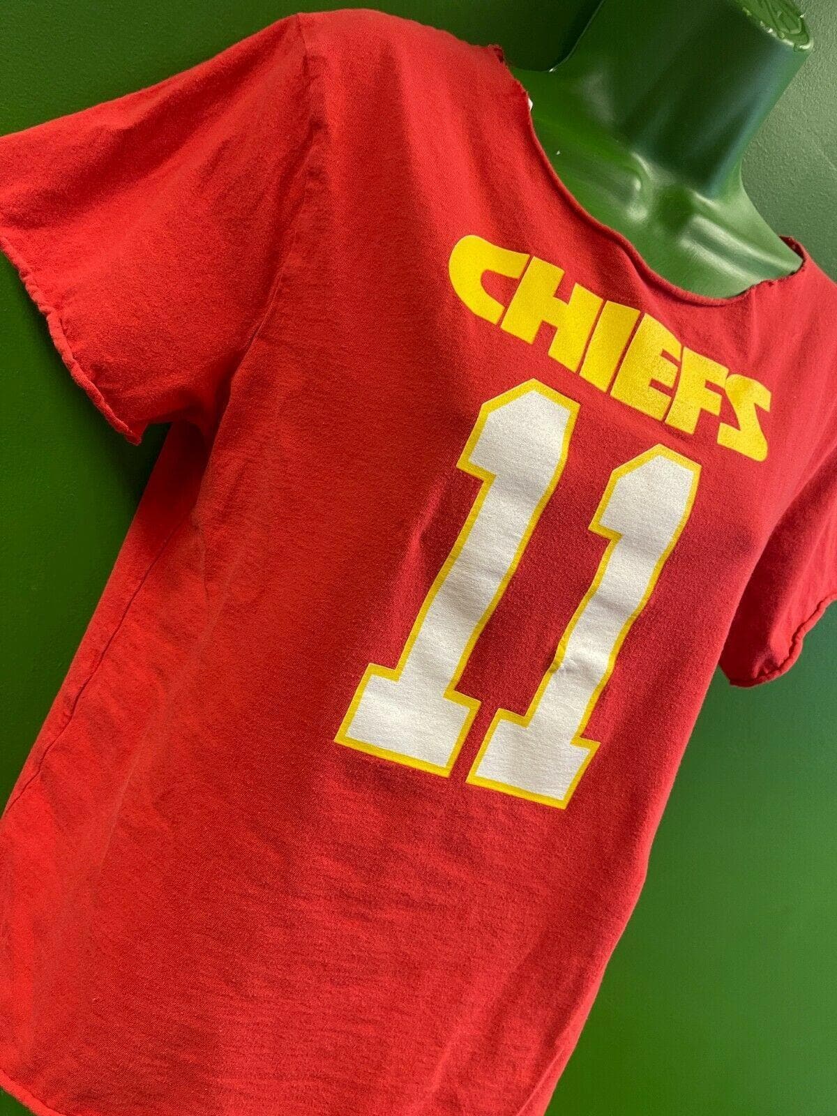 NFL Kansas City Chiefs Smith #11 Rolled Edge T-Shirt Girls' XL 14-16