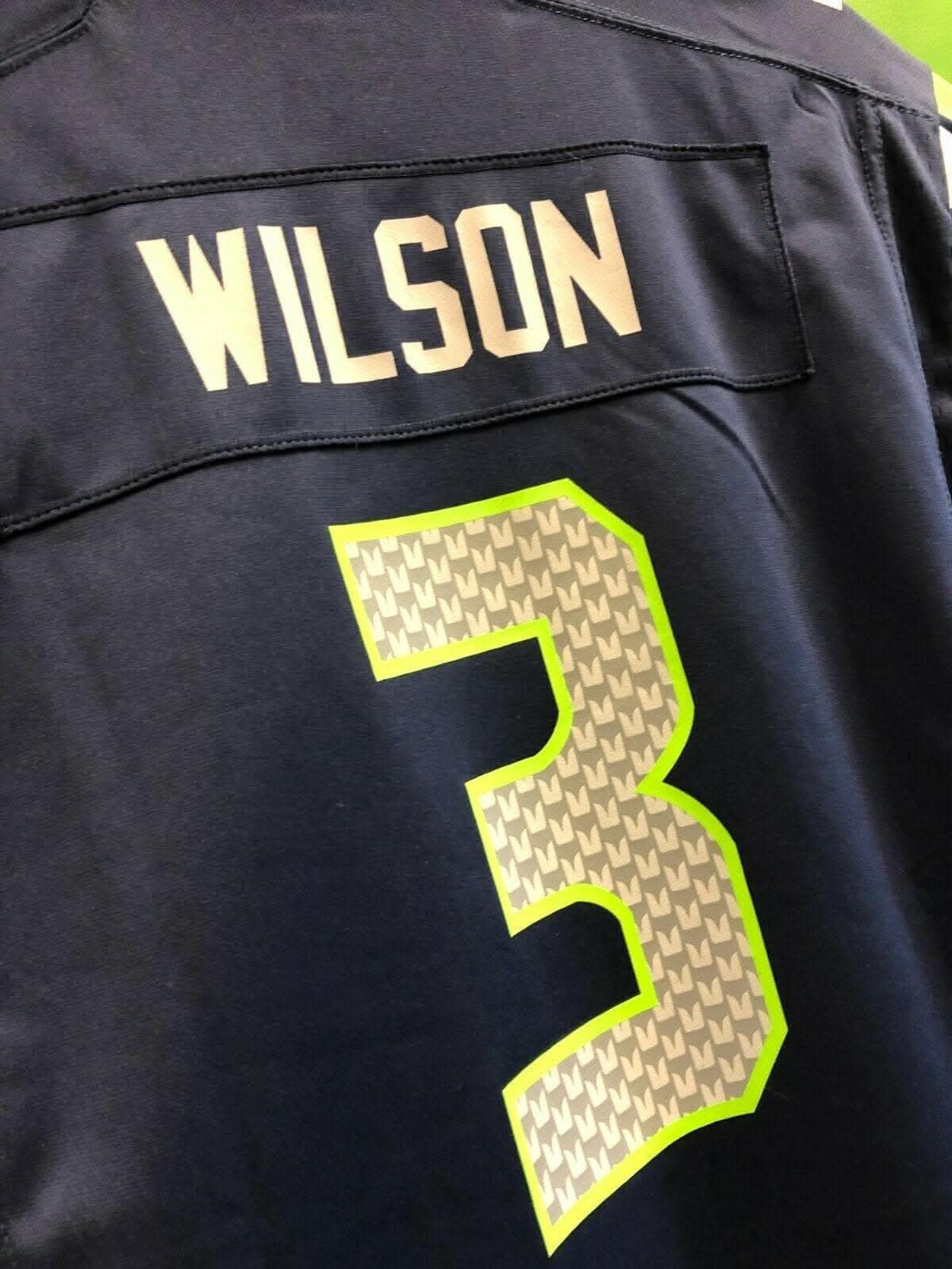 NFL Seattle Seahawks Russell Wilson #3 Game Jersey Youth XL 18-20