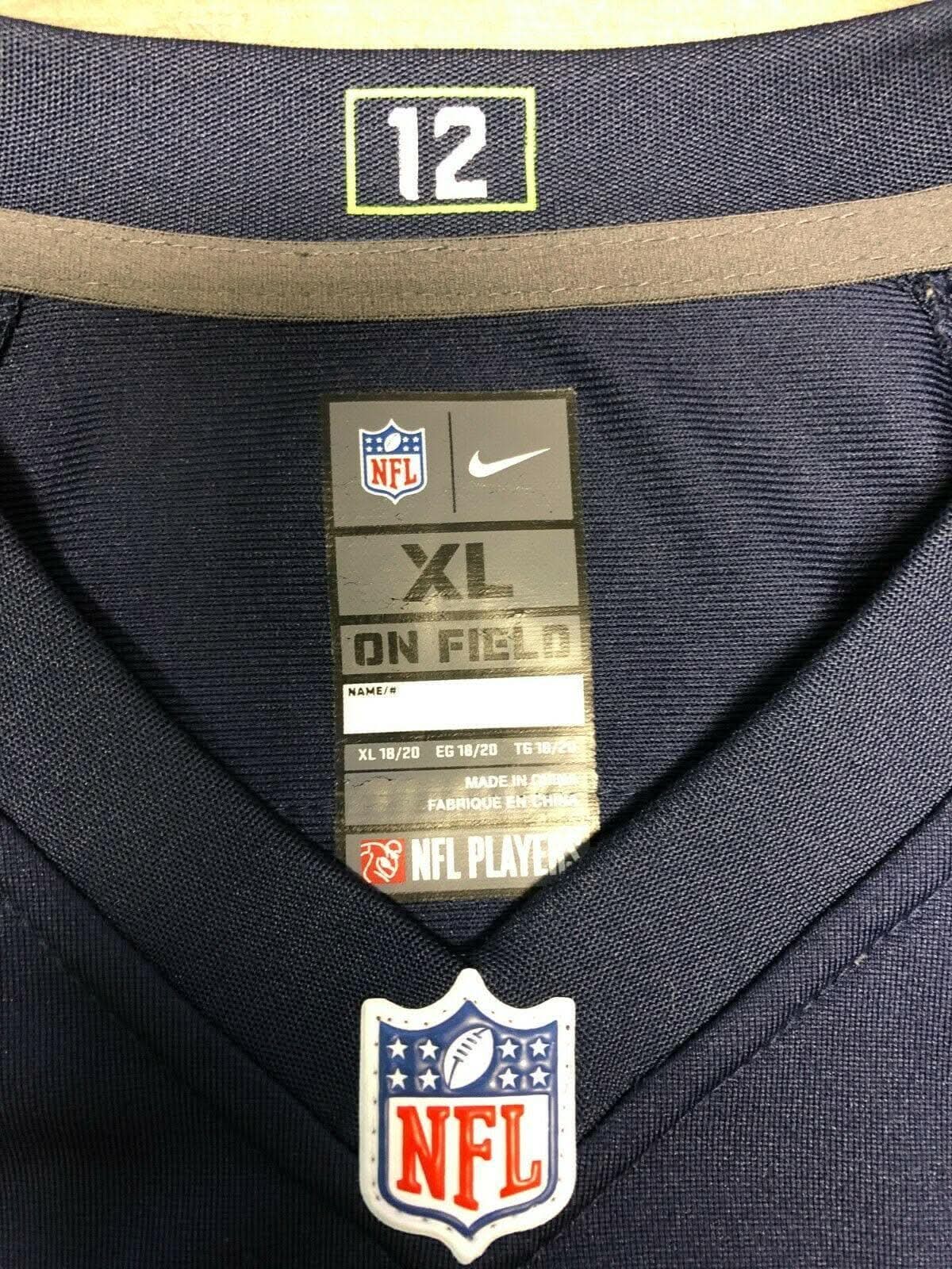 NFL Seattle Seahawks Russell Wilson #3 Game Jersey Youth XL 18-20