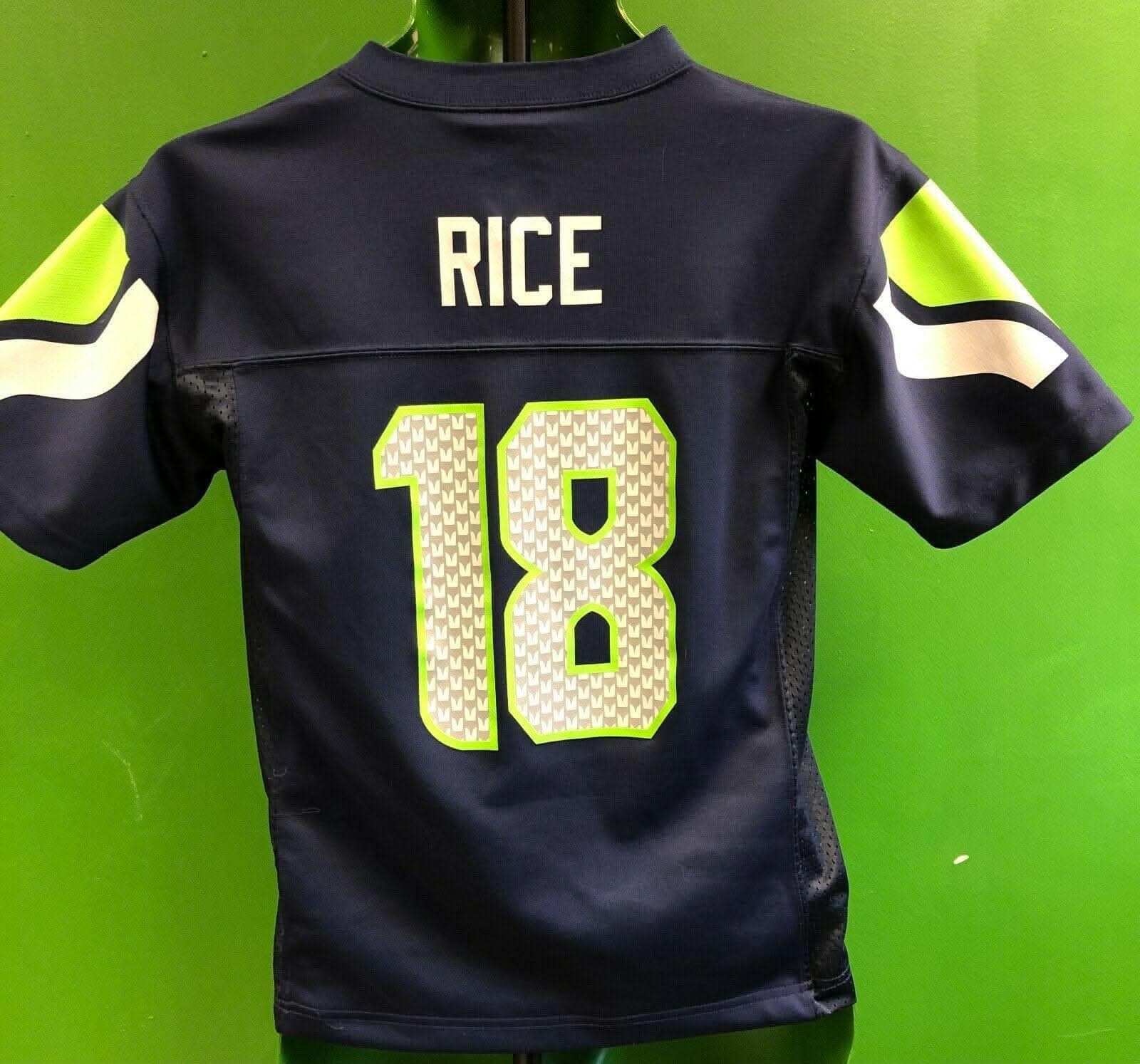 NFL Seattle Seahawks Sidney Rice #18 Jersey Youth Medium 10-12