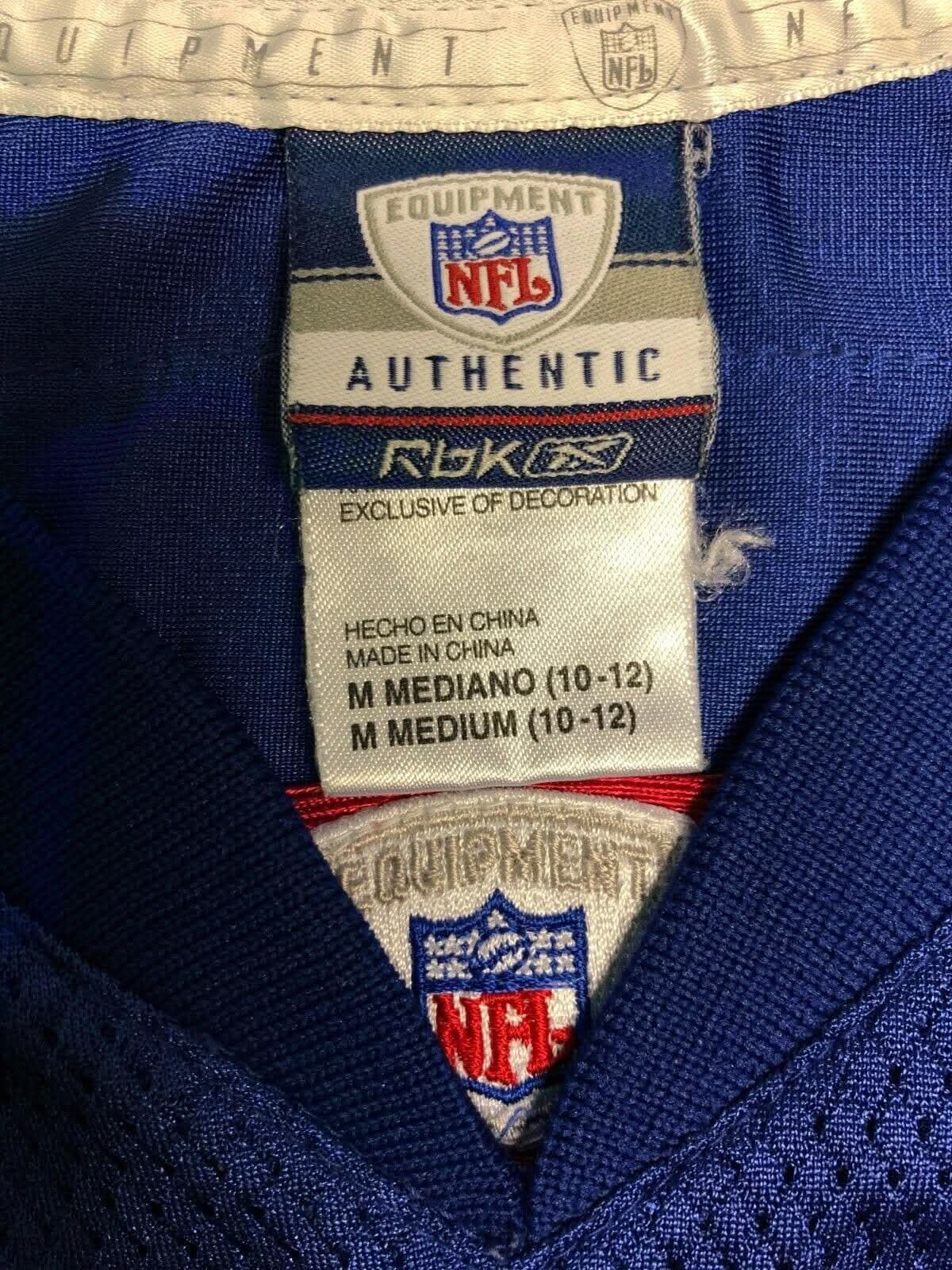 NFL New York Giants Jeremy Shockey #80 Reebok Jersey Youth Medium 10-12