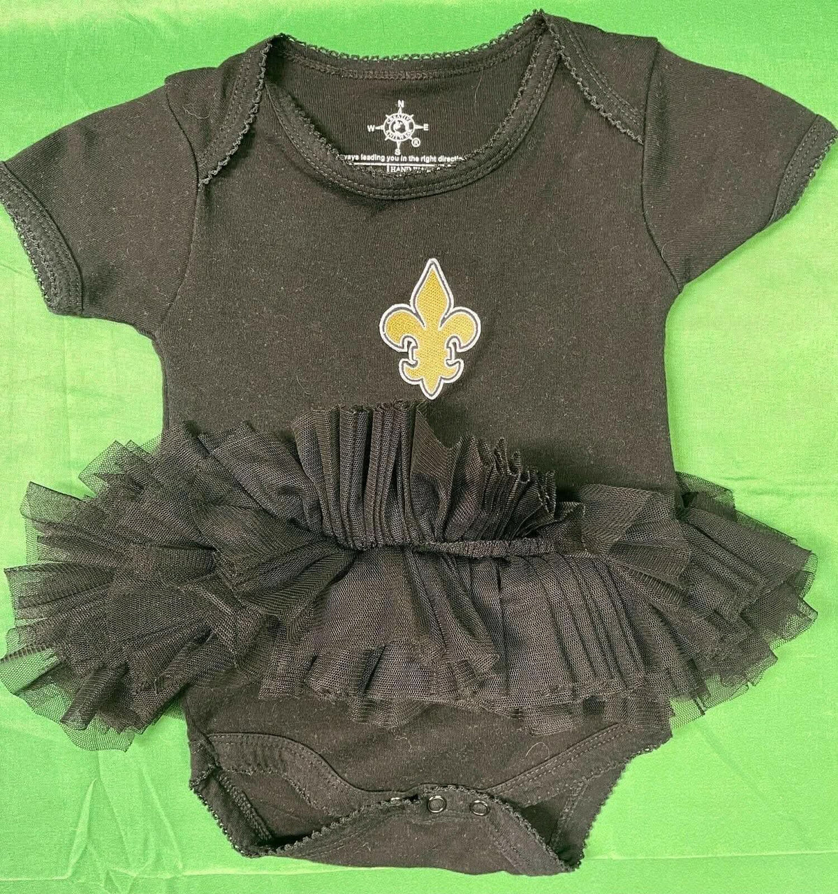 NFL New Orleans Saints Tutu Dress 3-6 months