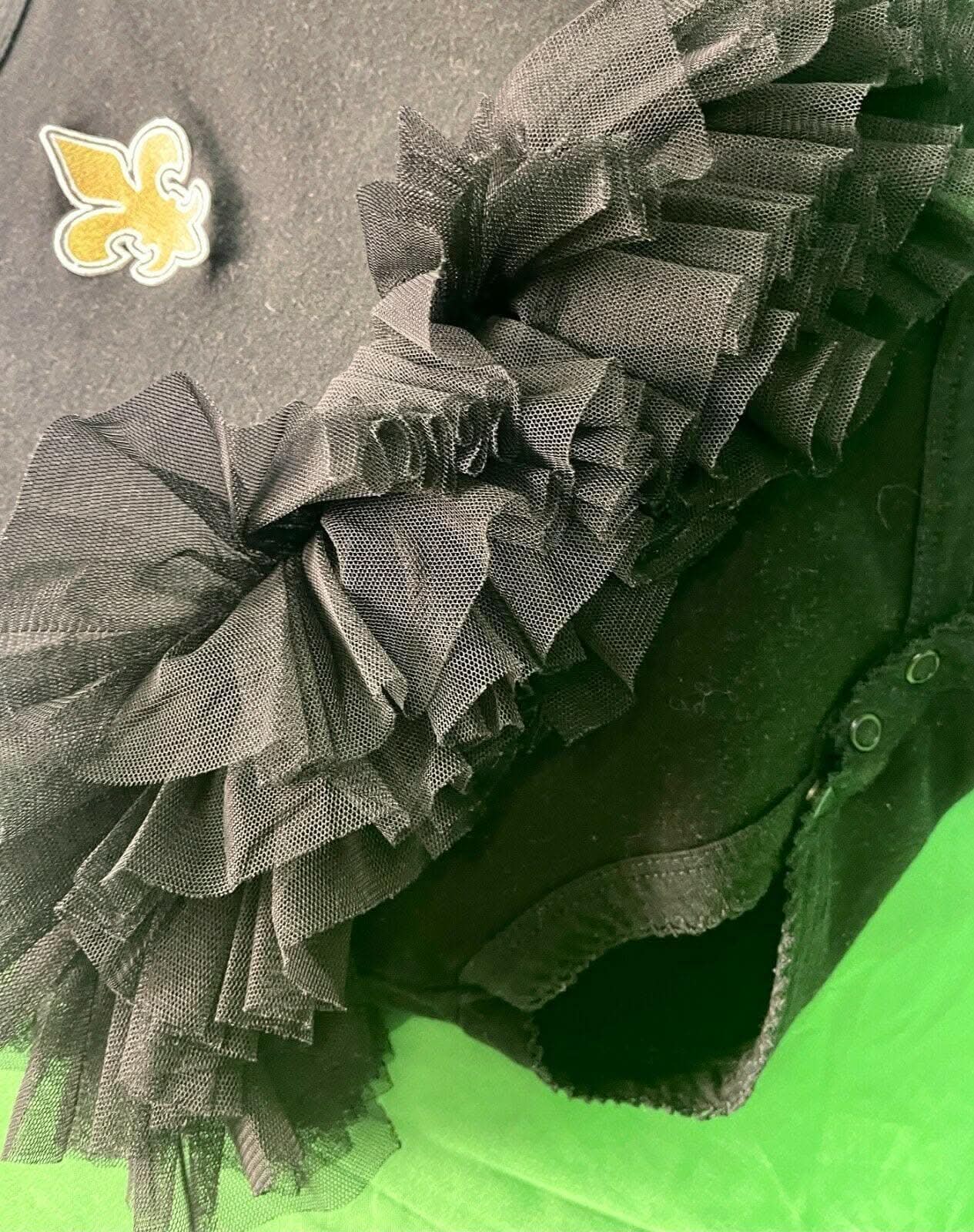 NFL New Orleans Saints Tutu Dress 3-6 months