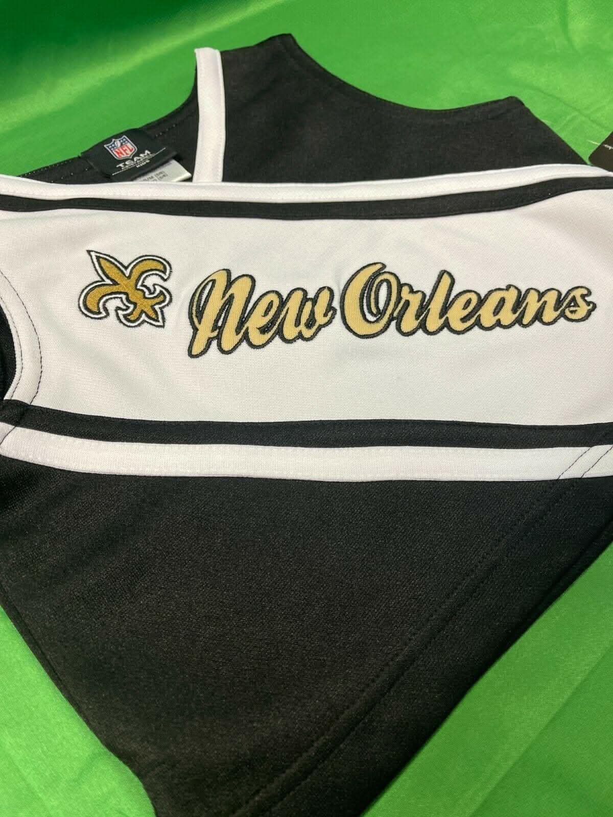 NFL New Orleans Saints Cheerleader Sleeveless Top NWT Kids' Medium 5-6