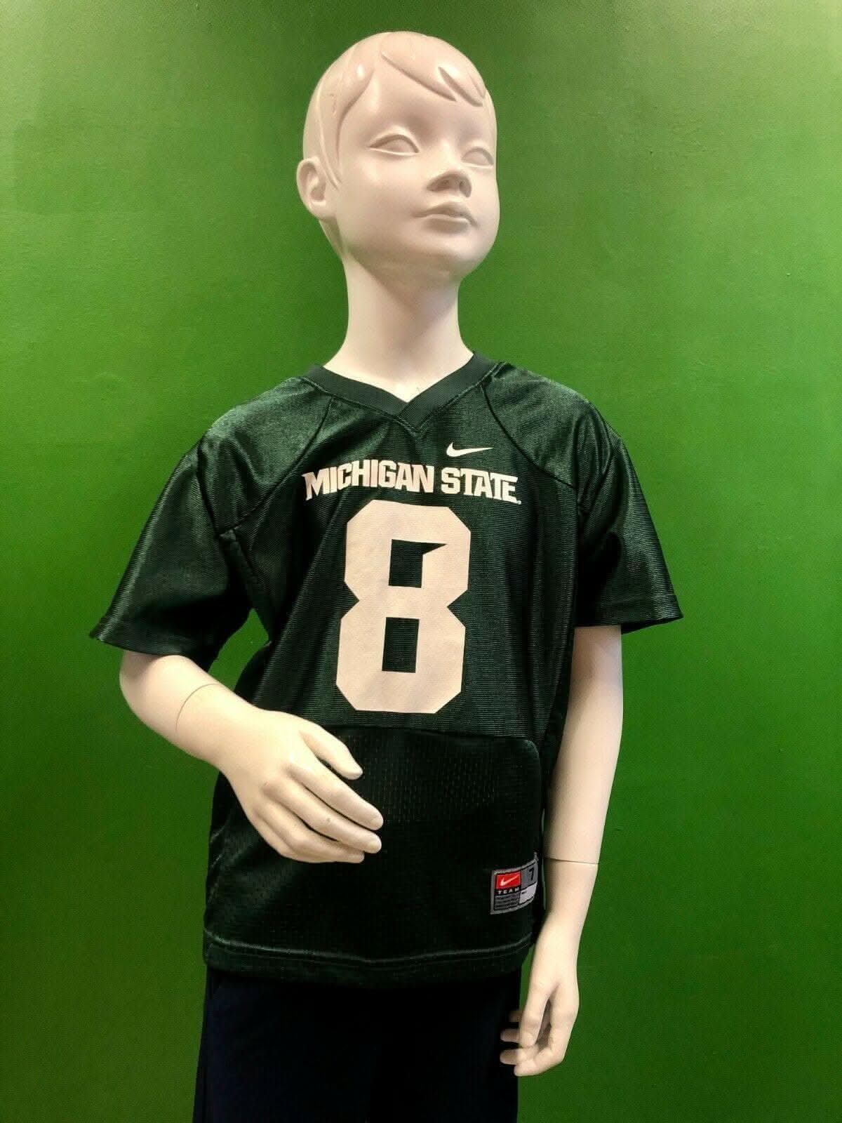 NCAA Michigan State Spartans #8 Jersey Youth Small 7