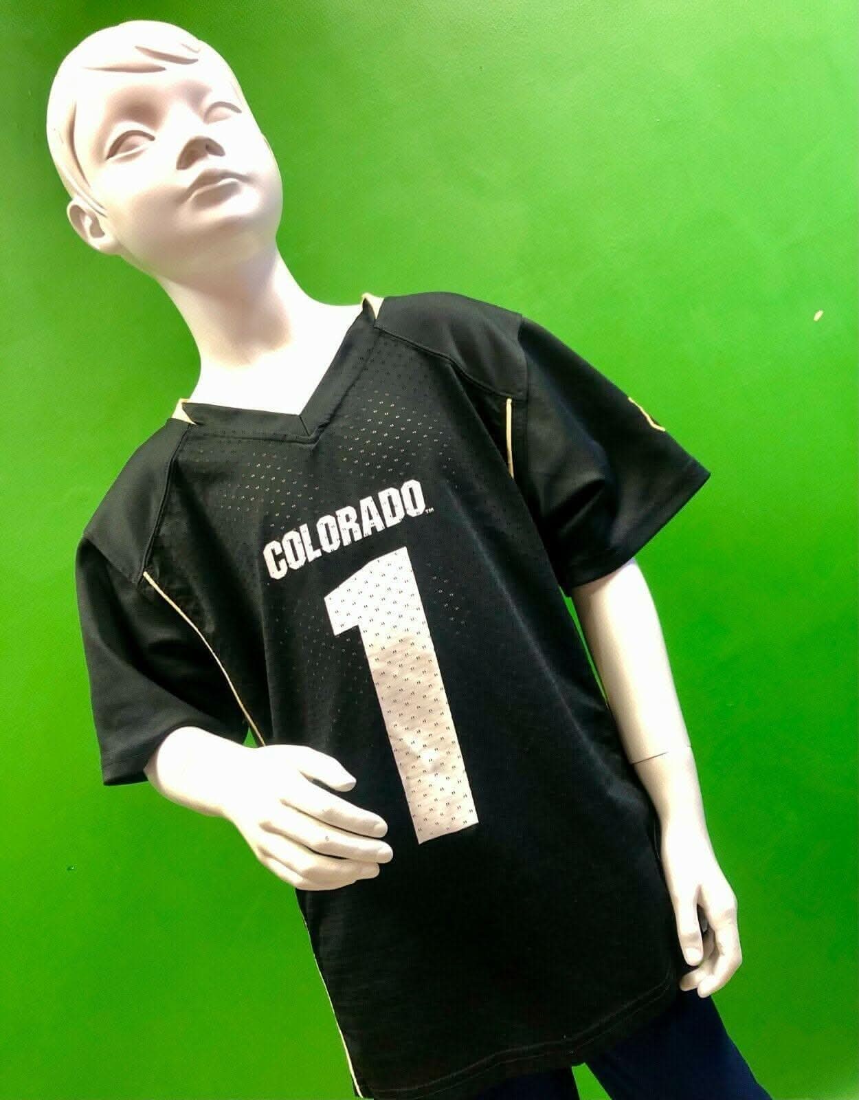 NCAA  Colorado Buffaloes #1 Jersey Youth Medium 8-10