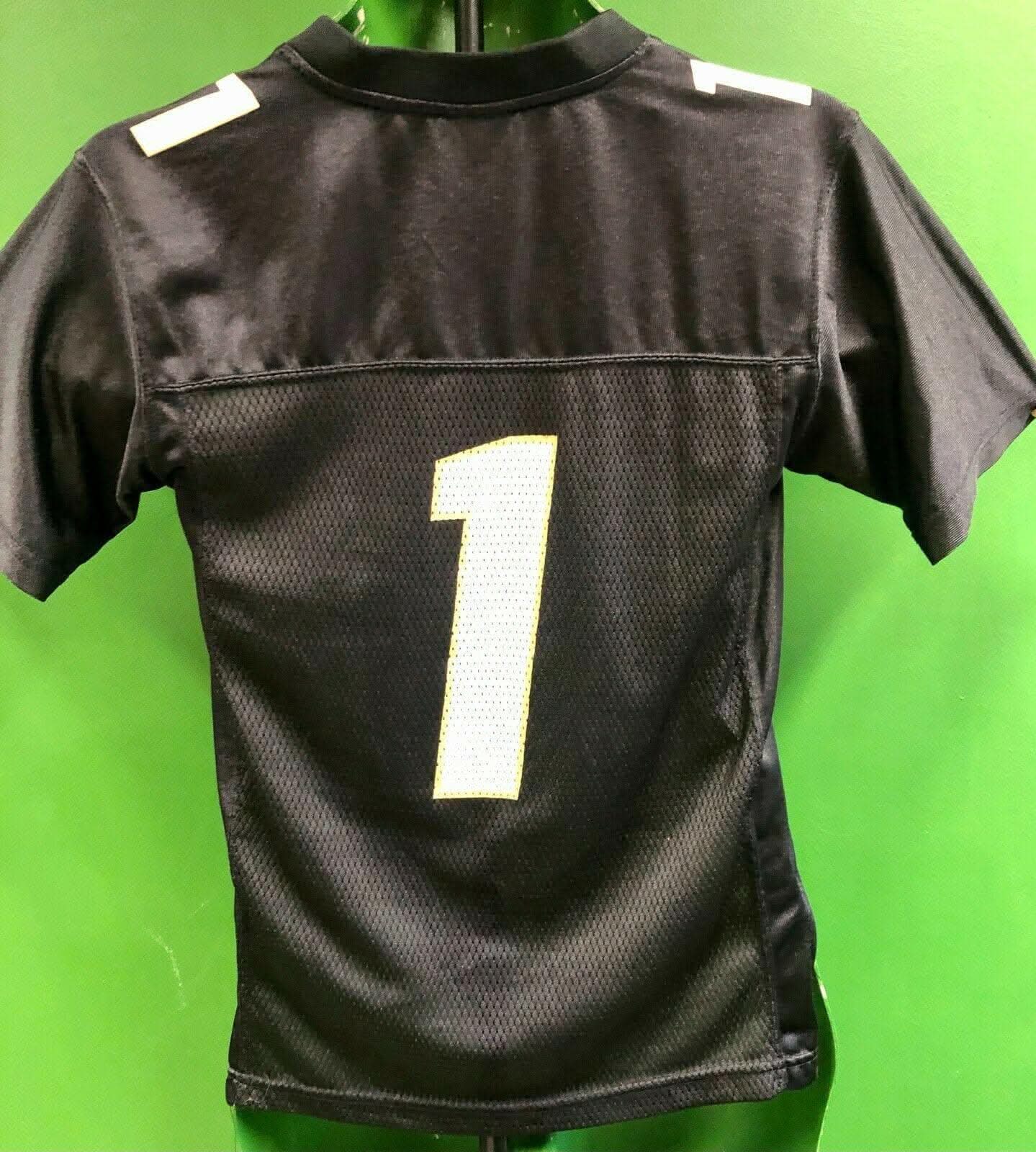 NCAA Colorado Buffaloes Black Adidas Jersey Youth Medium 10-12