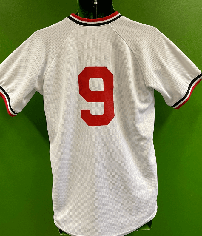 MLB Cincinnati Reds Majestic Jersey-Style Pullover Top Youth X-Large