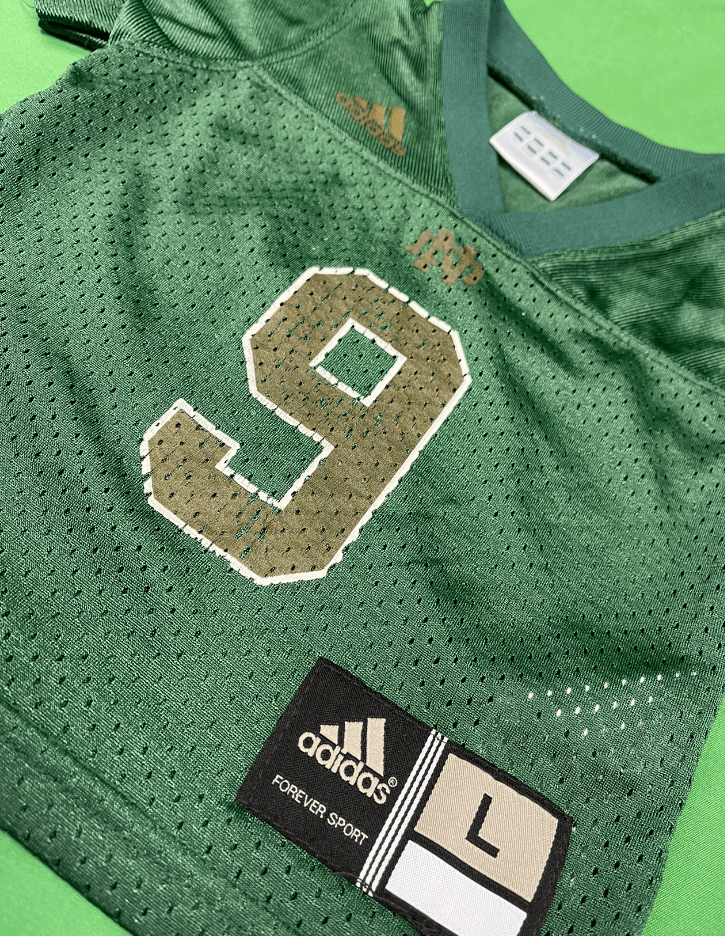 NCAA Notre Dame Fighting Irish Adidas Baby Jersey 6-9 Months