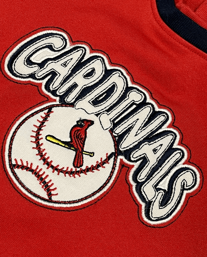 MLB St Louis Cardinals Colour Blocked Bodysuit/Vest 12 months