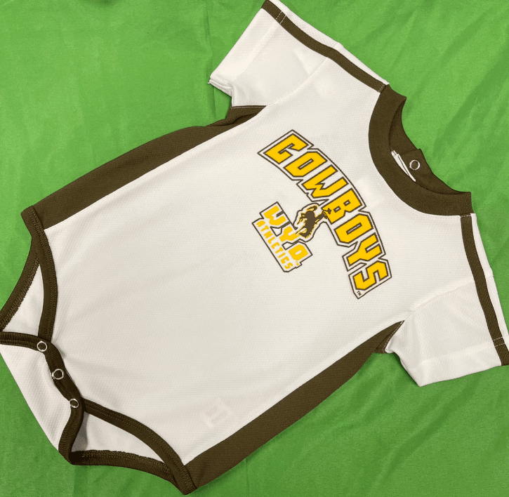 NCAA Wyoming Cowboys Bodysuit/Vest 18 months