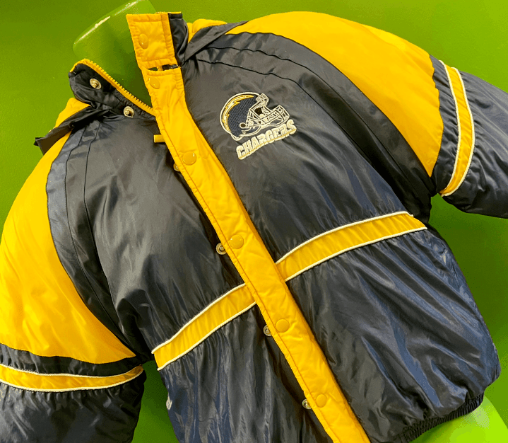 NFL Los Angeles Chargers Vintage Touchdown Club Jacket Youth Large 14-16