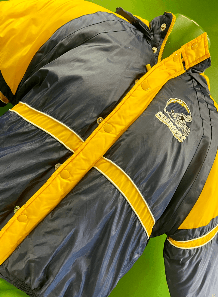 NFL Los Angeles Chargers Vintage Touchdown Club Jacket Youth Large 14-16